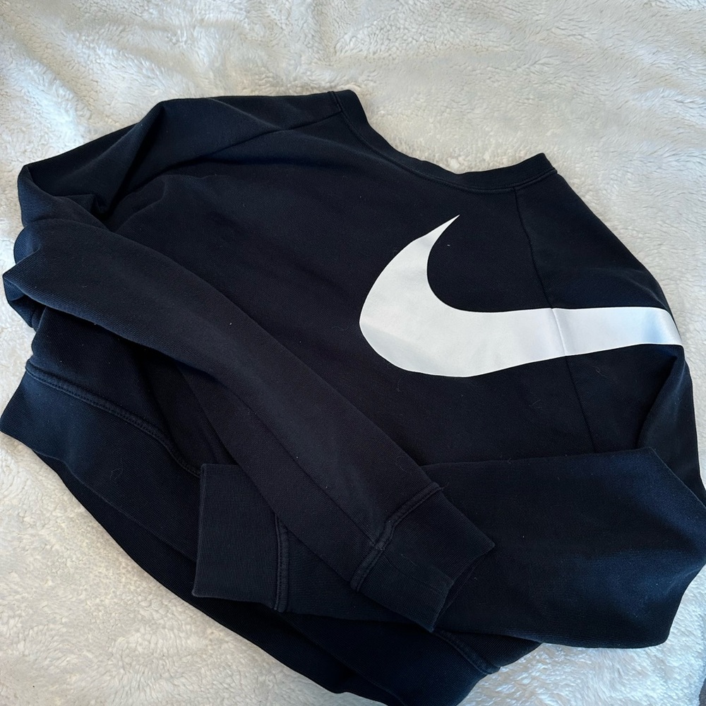 Nike crop crew neck